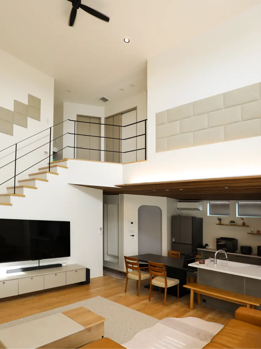 住宅体験館の内観